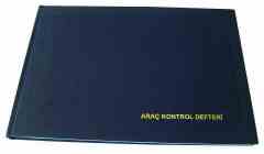 DİLMAN ARAÇ KAYIT DEFTERİ CILTLI 96 YP