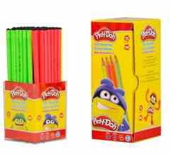 PLAY-DOH KURŞUN K.YUVARLAK NEON 72Lİ STN PLAYKK012