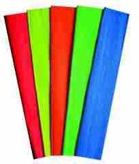 NOVA COLOR KREPON KAĞIDI 5'Lİ SET FOSFORLU NC-346