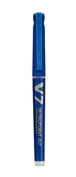 PILOT ROLLER V7 HI-TECPOINT KARTUŞLU MAVİ BXC-V7-L