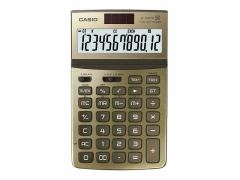 CASIO HESAP MAKİNESİ MASAÜSTÜ JW-200SC-GD ALTIN