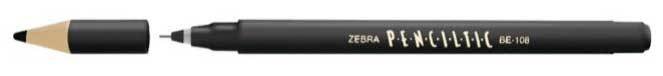 ZEBRA ROLLER PENCILTIC İĞNE UÇ 05 SİYAH BE-108-BK