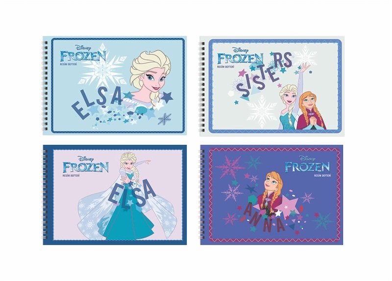 KESKİN RESİM DEFTERİ 17X25 FROZEN 15YP. 300115-71