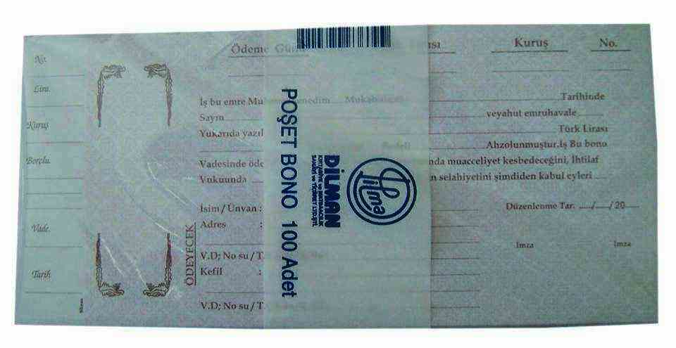 DİLMAN BONO POŞETLİ 100 YP