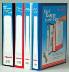 ESSELTE D MEKANİZMALI KLASÖR 30/2 4656321 BEYAZ
