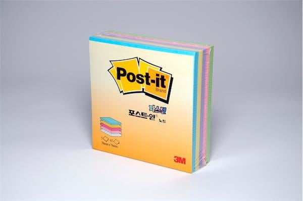 POST-IT YAPIŞKANLI NOT K. PASTEL 76X76MM 654-KP