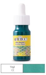 ARTDECO EBRU BOYASI 30 ML YEŞİL Y-016B-13