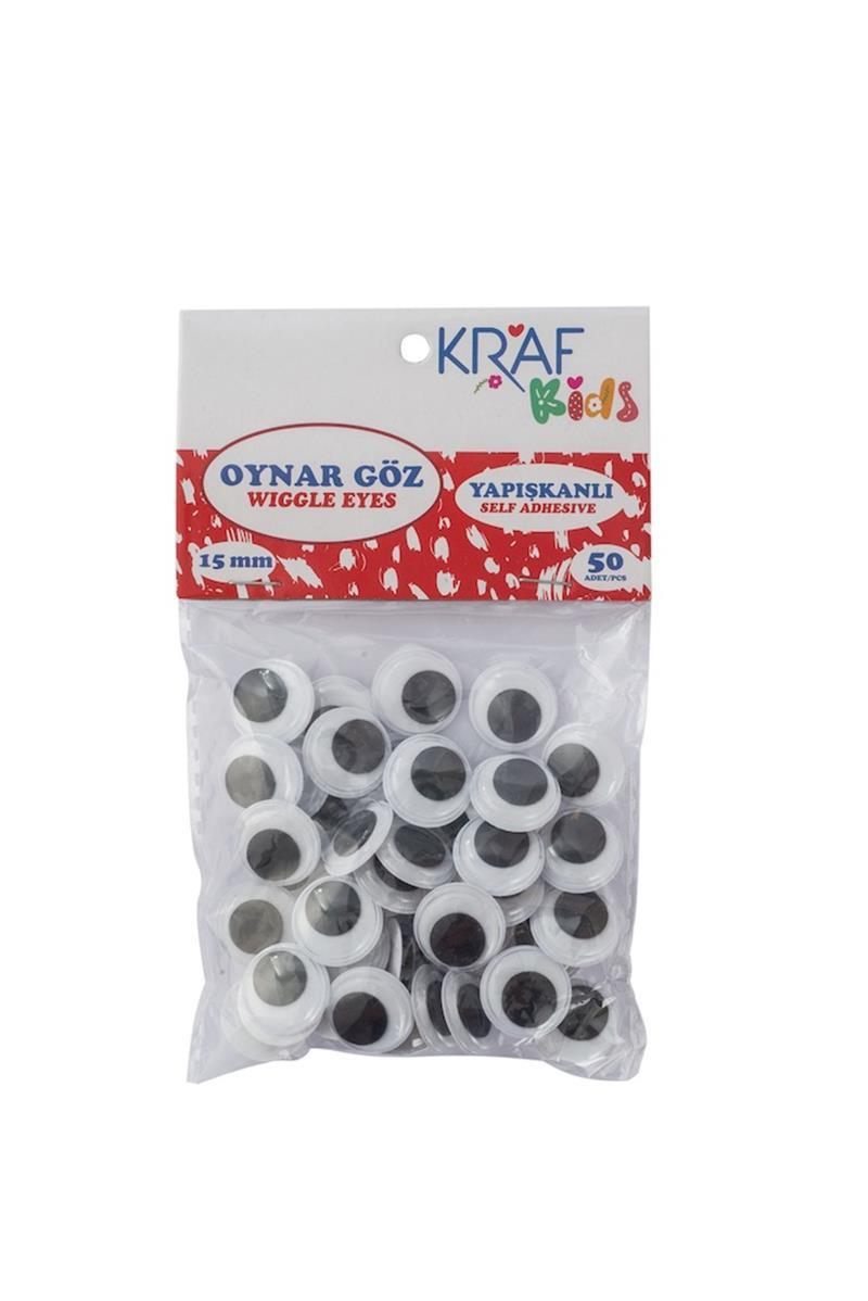 KRAF KIDS OYNAR GÖZ 10 MM 50 Lİ KK55