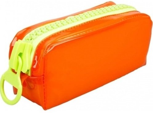 VİNTAGE KALEMKUTU B.BOY SİLİKON ZİPPER 2360