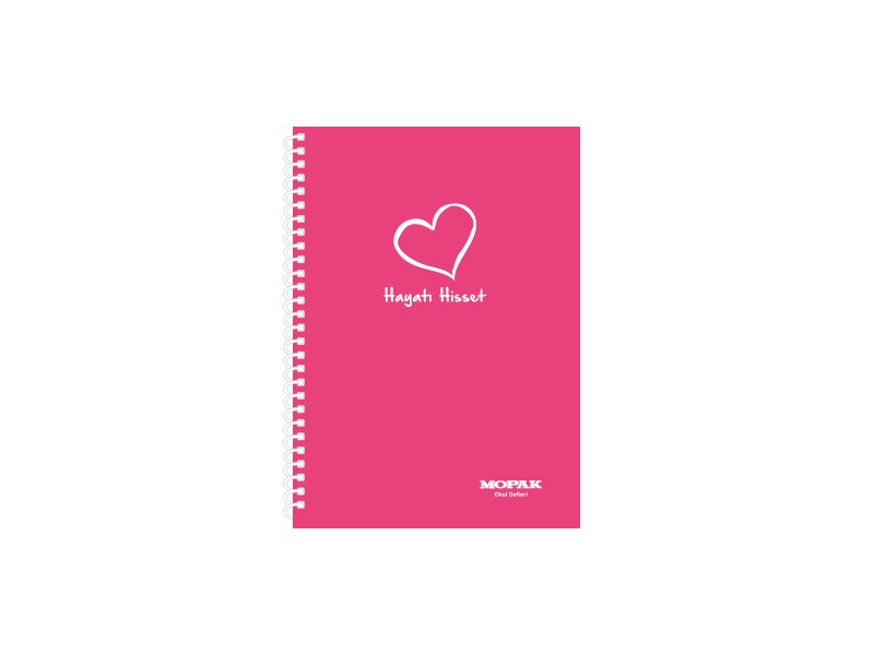MOPAK SPİRALLİ DEFTER A5 96 YP.KARELİ