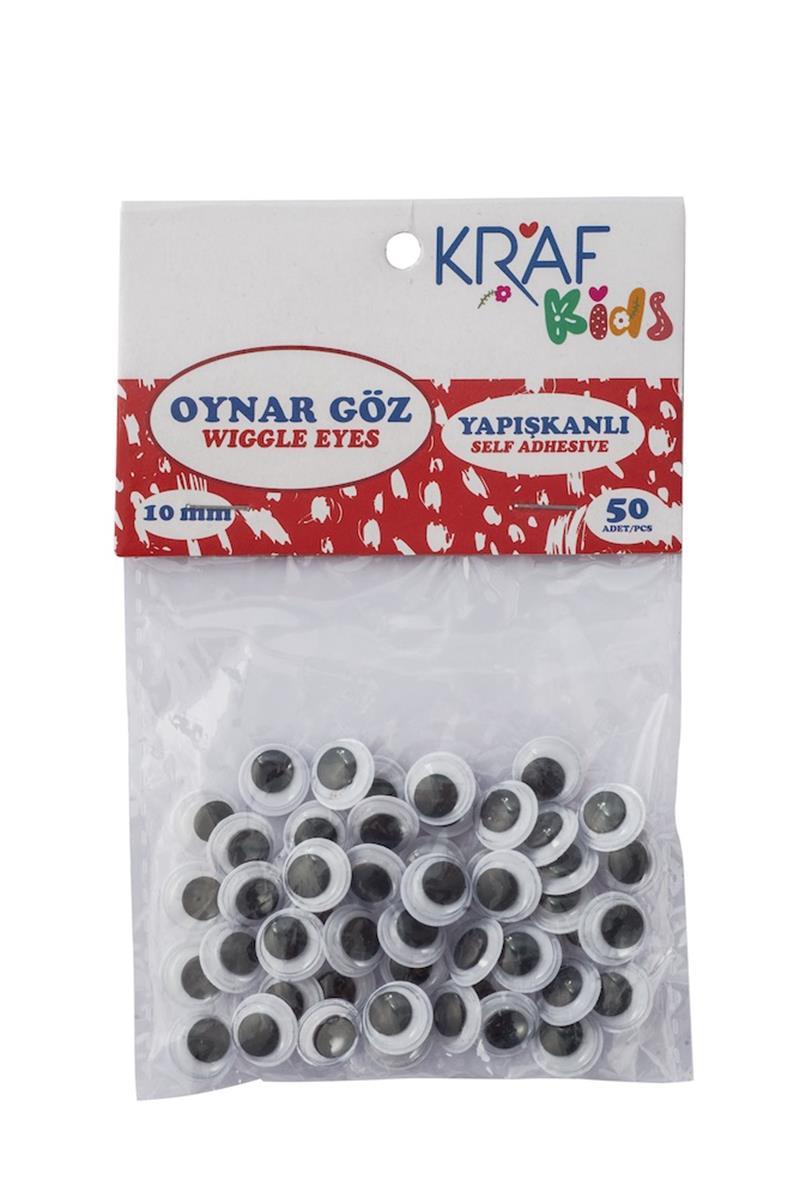 KRAF KIDS OYNAR GÖZ 15 MM 50 Lİ KK60