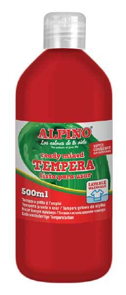 ALPINO SULUBOYA 500ML TEMPERA KIRMIZI DM-0174