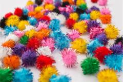 KRAF KIDS PONPON 1 CM SİMLİ 200 LÜ KK75