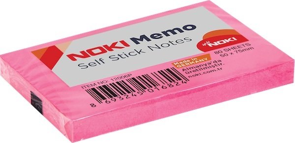 NOKİ YAPIŞKANLI NOT K. 51X75 12006P PEMBE