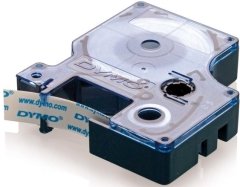 DYMO ŞERİT D1 12MMx7MT BEYAZ/MAVİ 720540 45014