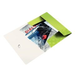 LEITZ LASTİKLİ DOSYA WOW ACTIVE İNCE L-4599 YEŞİL