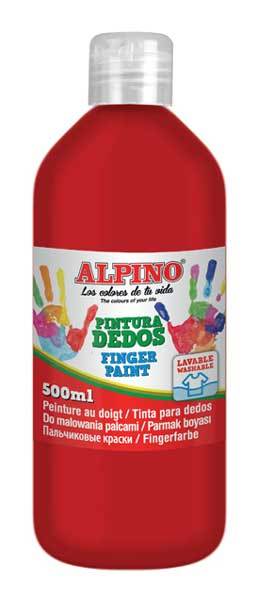 ALPINO PARMAK BOYASI 500 ML KIRMIZI DD-72