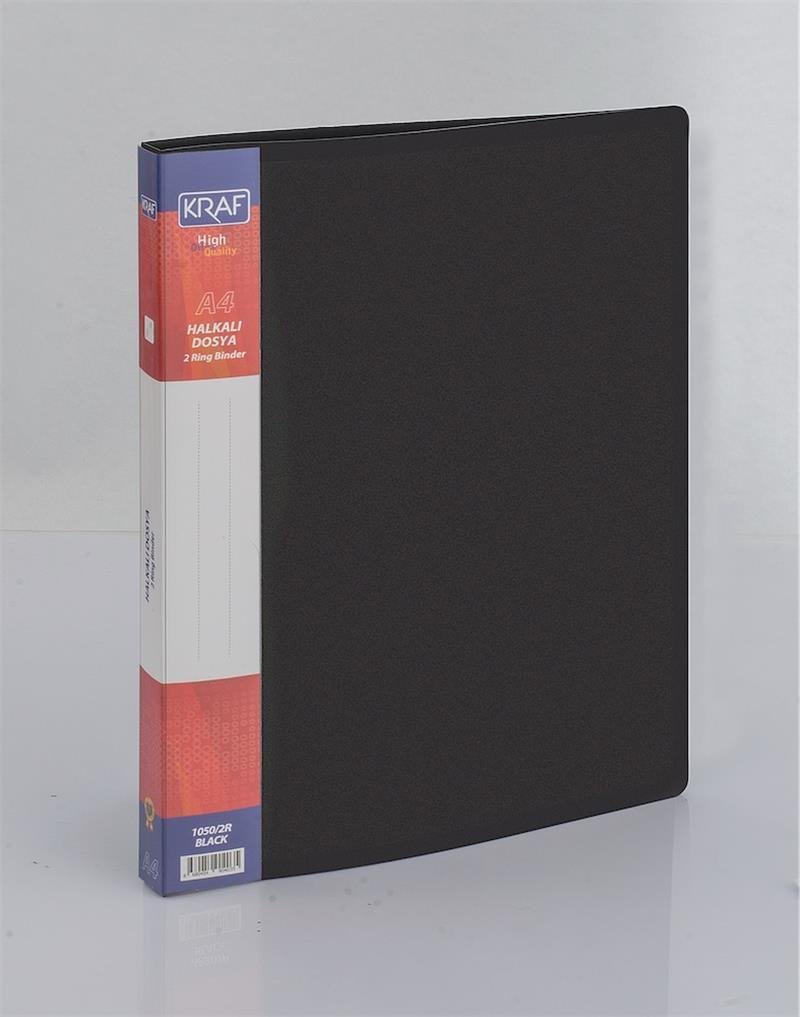 KRAF HALKALI DOSYA 2 HALKA 1050/2R SİYAH