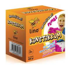 LİNO KİNETİK KUM 400 GR PEMBE 400P