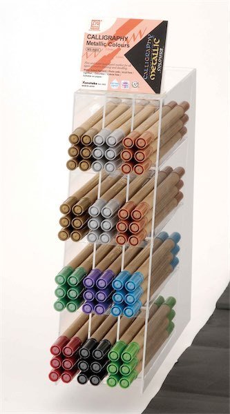 ZIG KALİGRAFİ KALEMİ METALİK MS-8400/DP6 72 Lİ