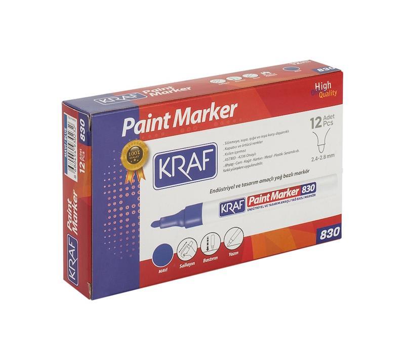 KRAF PAINT MARKÖR 830 MAVİ