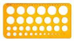HATAS DAİRE ŞABLONU 1-36MM. BÜYÜK 02272