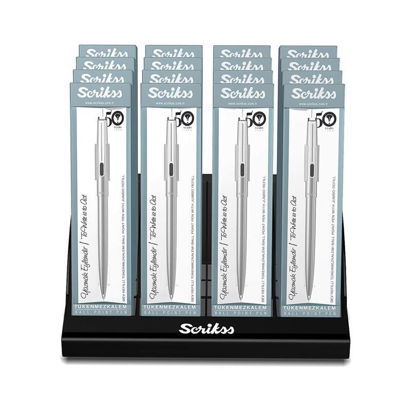 SCRIKSS TÜKENMEZ KALEM 77M STAND 16 LI A77M16A