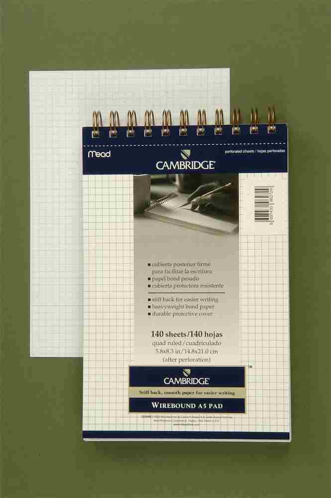 MEAD DEFTER CAMBRIDGE A5 BEYAZ 140 YP. KAR M243848