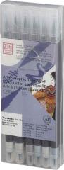 ZIG ART&GRAPHIC TWIN RB TUT-95/12VGR 12Lİ GRAY