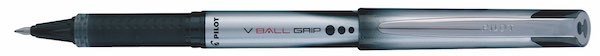 PILOT ROLLER KALEM V BALL YENİ GRIP 0.7 SİYAH