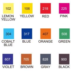 ZIG KURECOLOR TWIN S KC-3000/12B1 BASIC COLORS
