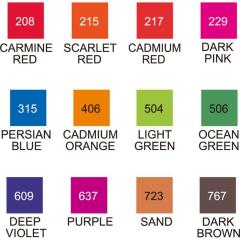ZIG KURECOLOR TWIN S KC-3000/12B2 BRILLIANT COLORS