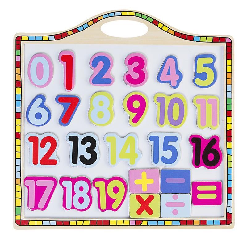 BU-BU MANYETİK AHŞAP PUZZLE RAKAM BUBU-AP0003