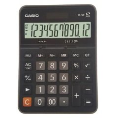 CASIO HESAP MAKİNESİ MASAÜSTÜ DX-12B-BK 12 HANE