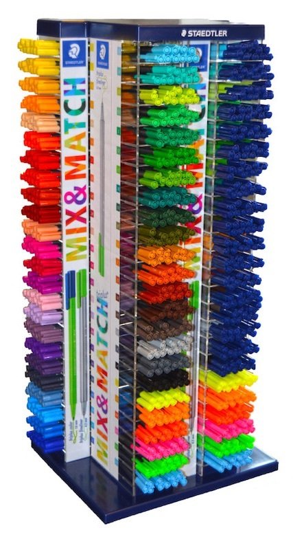 STAEDTLER TRIPLUS MIX&MATCH KULE STAND 60 VS960