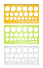 HATAS DAİRE ŞABLONU 1-35MM. EKONOMİK 02271