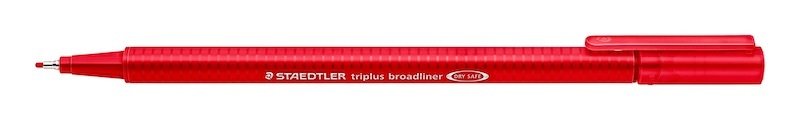 STAEDTLER BROADLINER TRIPLUS 0.8MM KIRMIZI 338-2