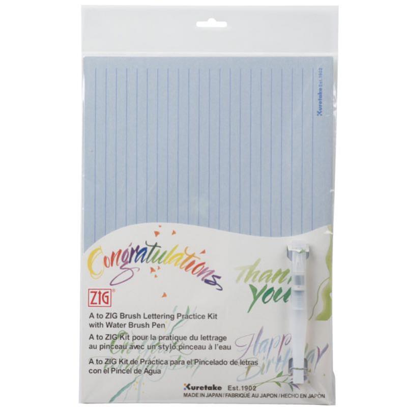 ZIG EĞİTİM SETİ BRUSH LETTERING PRACTICE INKP-002