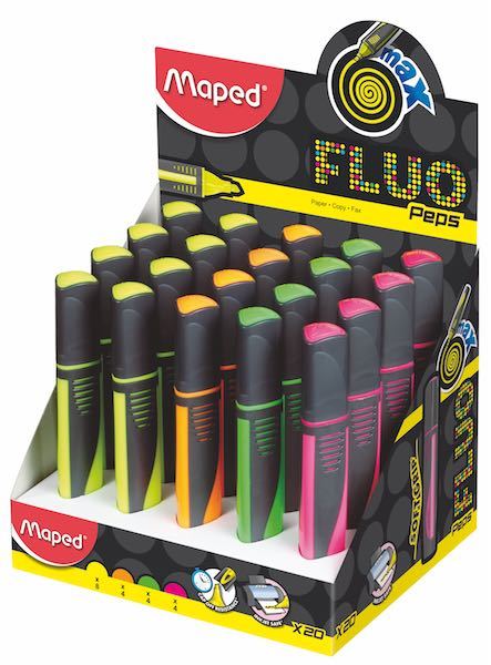 MAPED FOSFORLU KALEM FLUO PEP'S MAX 20Lİ 742937