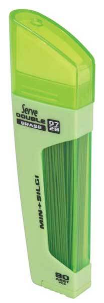 SERVE MİN+SİLGİ KAL.07 10 LU ELMA YEŞİLİ