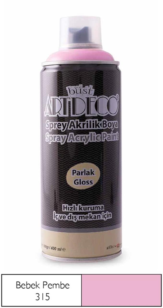 ARTDECO SPREY BOYA 400 ML BEBEK PEMBE Y-400-315
