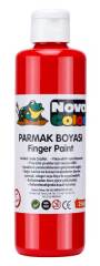 NOVA COLOR PARMAK BOYASI 250 GR KIRMIZI NC-442