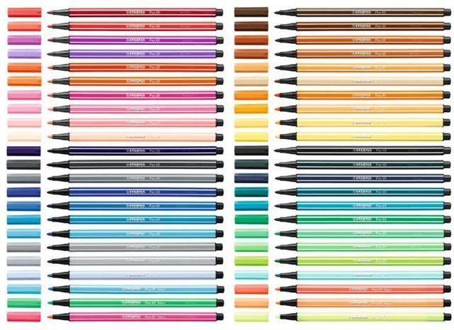 STABILO KEÇELİ KALEM PEN 68 LIMON SARISI 68/24