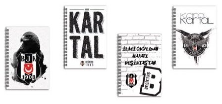 KESKİN BLOKNOT A6 BEŞİKTAŞ 80YP. 36'LI 140400-64
