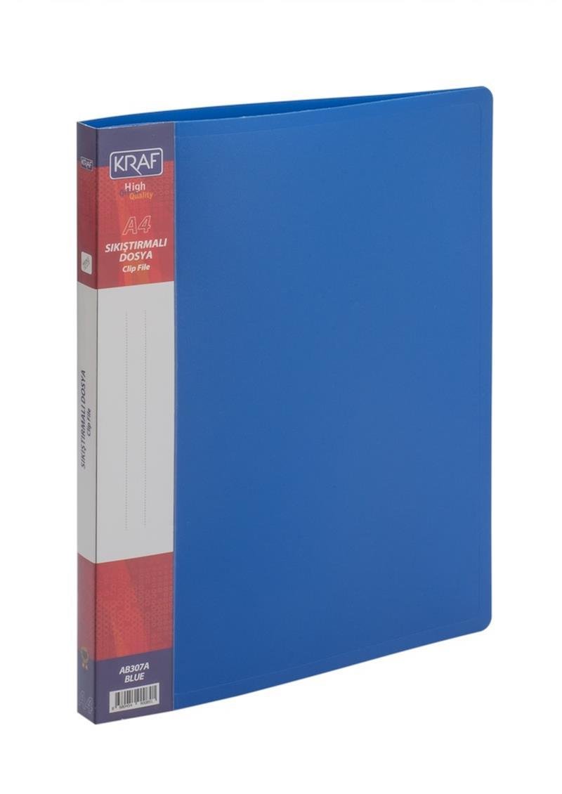 KRAF SIKIŞTIRMALI DOSYA AB307A MAVİ