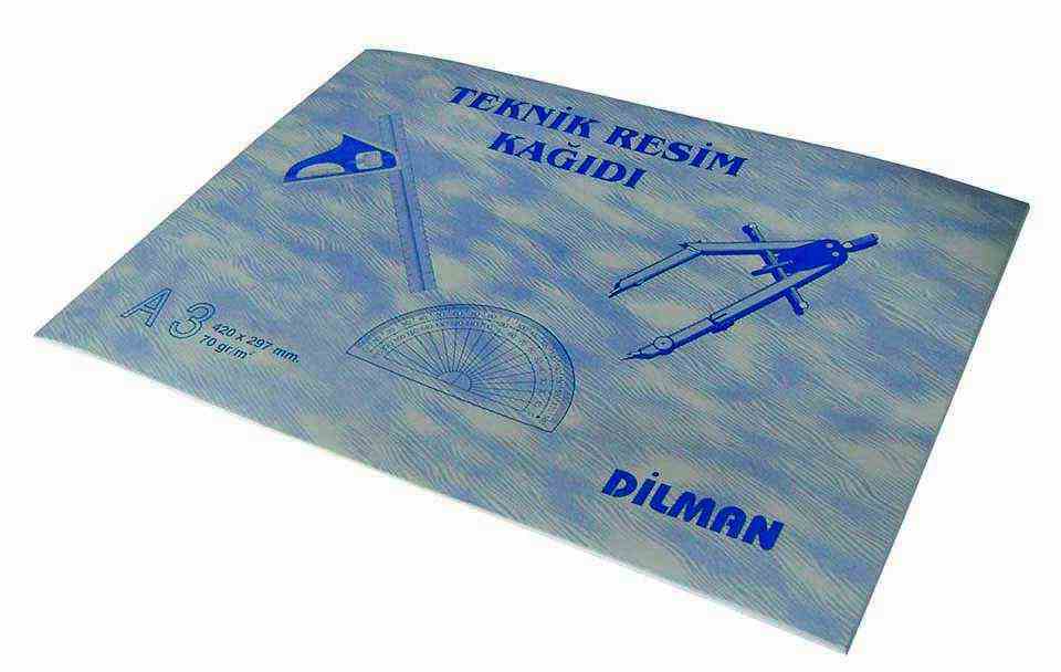 DİLMAN TEKNİK RESİM KAĞIDI A3 YATAY