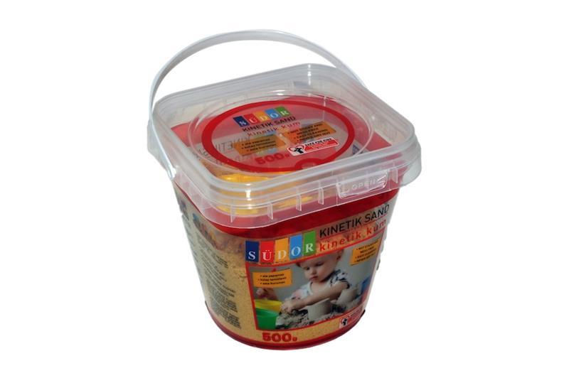SÜDOR KİNETİK KUM KOVALI 500 G SARI KS02-2