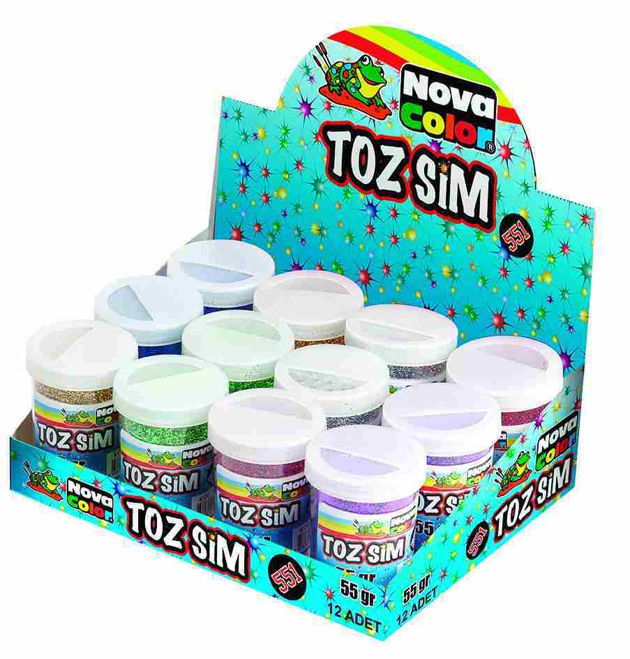 NOVA COLOR TOZ SİM 55 GR NC-551