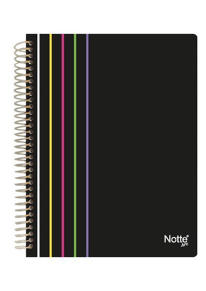 NOTTE DEFTER A4 ARC PLS.K. SPR. 80YP KAR.60-272
