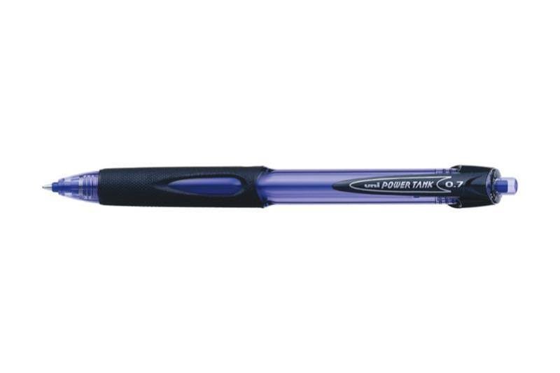 UNİ TÜKENMEZ KALEM POWERTANK SN-227 0.7 MAVİ